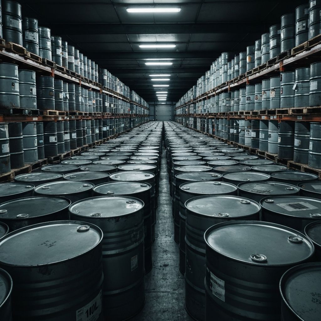 براميل فولاذية فارغة – 100 لتر / 50 لتر